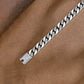 Bracelet homme style punk avec porte-bonheur