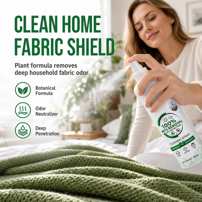 Spray anti-acariens pour tissus à base d'extraits de plantes