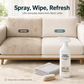 Spray nettoyant sans eau pour tissus et ameublement