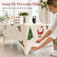 Nappe extensible de Noël pour tables rectangulaires