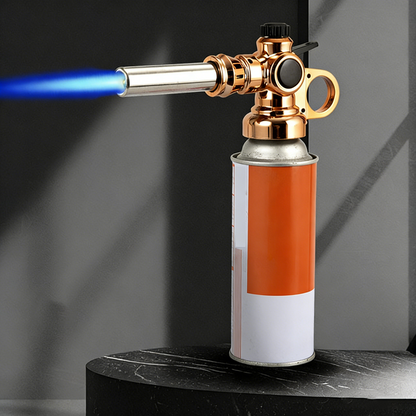 Tête de chalumeau au butane professionnelle avec allumage automatique