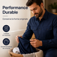 Ensemble deux pièces pour homme : ensemble chemise et pantalon en mélange de coton.