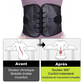 ✨Soulagez les douleurs dorsales à tout moment et en tout lieu 🎉 Ceinture lombaire respirante à double poulie réglable pour le maintien et la modelage de la taille