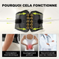 ✨Soulagez les douleurs dorsales à tout moment et en tout lieu 🎉 Ceinture lombaire respirante à double poulie réglable pour le maintien et la modelage de la taille
