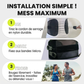 ✨Soulagez les douleurs dorsales à tout moment et en tout lieu 🎉 Ceinture lombaire respirante à double poulie réglable pour le maintien et la modelage de la taille