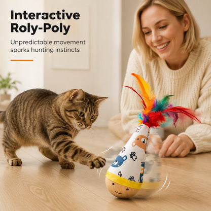 Jouet interactif en bois pour animaux de compagnie