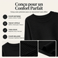 Pull en maille côtelée oversize pour femme