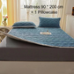 Matelas et taies d'oreiller Jacquard Comfort Warm
