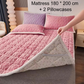 Matelas et taies d'oreiller Jacquard Comfort Warm
