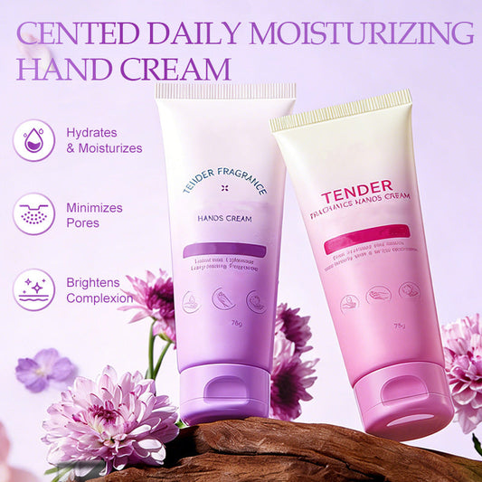 Crème hydratante parfumée pour les mains au quotidien