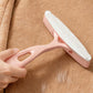 Racleur manuel double face pour peluches et bouloches