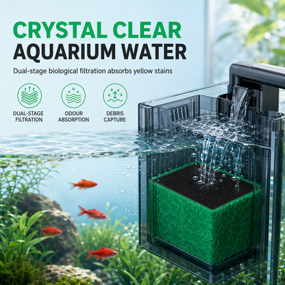 🔥-50% DE RÉDUCTION✨Cube charbon actif aquarium🐠Filtre nid d’abeille, clarifie l’eau et élimine les mauvaises odeurs