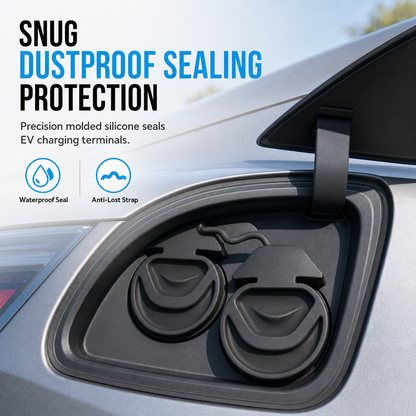 Capuchon de protection en silicone pour prise de recharge automobile – Antipoussière