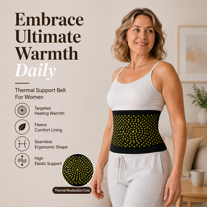 🔥 Ceinture de protection d'hiver ultra-extensible pour femme | Chaleur et maintien du tronc en toute souplesse – Ne fait pas de volume sous les vêtements ✨