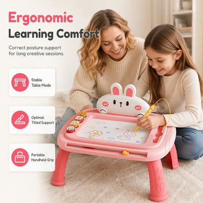 🎨 OFFRE À DURÉE LIMITÉE : 50 % DE RÉDUCTION ! ✨ Tableau de dessin magnétique pour enfants – Sans poussière, coloré, sûr 🪁