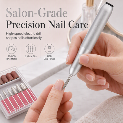 Stylo-perceuse électrique USB portable pour manucure