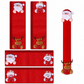 Housses de poignées de porte de réfrigérateur en toile de jute pour Noël - Protections pour appareils de cuisine (micro-ondes et réfrigérateur)