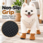 Bottes d'hiver chaudes pour chiens, avec doublure en peluche toute douce