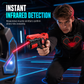 Pistolet laser pour enfants avec effets sonores et lumineux