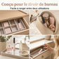 💇‍♀️✨-50% Peigne lissant chauffant sans fil, sans fil, défrisage doux, idéal pour les déplacements 🧳