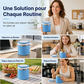Boîte à déjeuner portable isotherme en acier inoxydable
