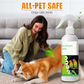 Spray désinfectant éliminateur d'odeurs pour animaux