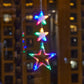 🎄❄️ Guirlande lumineuse LED DIY « Flocons de neige de Noël » à ventouses ✨ | Fonctionnant à piles, lumière chaude et multicolore, guirlande lumineuse à ventouses pour fenêtre, décoration de Noël pour la maison et les fêtes