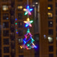 🎄❄️ Guirlande lumineuse LED DIY « Flocons de neige de Noël » à ventouses ✨ | Fonctionnant à piles, lumière chaude et multicolore, guirlande lumineuse à ventouses pour fenêtre, décoration de Noël pour la maison et les fêtes