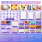 📢📢 -52% !! ⏰💞 Plus de 50 000 ventes ! 🧪 Kit de fabrication de balles anti-stress à presser DIY – mélangez de la pâte à modeler colorée et des éléments scintillants, un loisir anti-fuite et à remontée lente, sans dégât pour les enfants ! 🎨✅