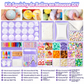 📢📢 -52% !! ⏰💞 Plus de 50 000 ventes ! 🧪 Kit de fabrication de balles anti-stress à presser DIY – mélangez de la pâte à modeler colorée et des éléments scintillants, un loisir anti-fuite et à remontée lente, sans dégât pour les enfants ! 🎨✅