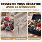 Kit de couture magnétique portable avec bobines de fil roulantes