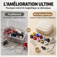 Kit de couture magnétique portable avec bobines de fil roulantes