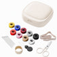 Kit de couture magnétique portable avec bobines de fil roulantes