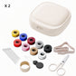 Kit de couture magnétique portable avec bobines de fil roulantes