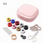 Kit de couture magnétique portable avec bobines de fil roulantes