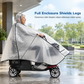 🌧️ Housse de pluie pour scooter de mobilité – Auvent imperméable en PVC couvrant intégralement le sol