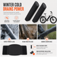 Housse de protection en néoprène pour batterie au lithium de vélo électrique : imperméable, anti-poussière et isolante contre le froid, à fixer sur le cadre du vélo électrique