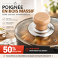 🍲 Bouton de couvercle en bois massif