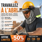 ☀️ Lot de 2 casques de protection solaire avec protection de la nuque