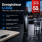 Enregistreur vocal USB 2-en-1