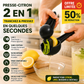 Presse-citrons avec coupe-citrons