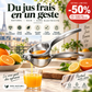 🍊 Presse-agrumes manuel portable en alliage de zinc, grand format