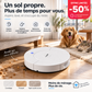 🤖 Robot aspirateur-laveur intelligent avec nettoyage automatique de la serpillière